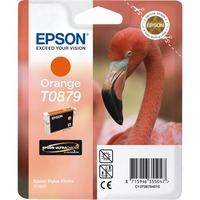 Epson Flamingo Cartuccia Arancio, Inchiostro Arancione, Inchiostro a base di pigmento, 11,4 ml, 1 pz, Vendita al dettaglio