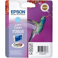 Epson Hummingbird Cartuccia Ciano-chiaro, Inchiostro Ciano chiaro, Inchiostro a base di pigmento, 7,4 ml, 1 pz, Vendita al dettaglio