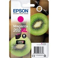 Epson Kiwi Singlepack Magenta 202XL Claria Premium Ink, Inchiostro Resa elevata (XL), Magenta, Inchiostro a base di pigmento, 8,5 ml, 1 pz, 650 pagine