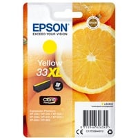 Epson Oranges Cartuccia Giallo T33XL Claria Premium, Inchiostro Resa elevata (XL), Giallo, Inchiostro a base di pigmento, 8,9 ml, 1 pz, 650 pagine