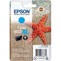 Epson Singlepack Cyan 603XL Ink, Inchiostro Resa elevata (XL), Ciano, 4 ml, 1 pz