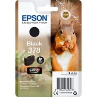 Epson Squirrel Singlepack Black 378 Claria Photo HD Ink, Inchiostro Resa standard, Nero, Inchiostro a base di pigmento, 5,5 ml, 1 pz, 240 pagine