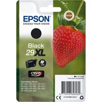 Epson Strawberry Cartuccia Fragole Nero Inchiostri Claria Home 29XL, Inchiostro Resa elevata (XL), Nero, Inchiostro a base di pigmento, 11,3 ml, 1 pz, 470 pagine