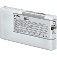 Epson T9137 Light Black Ink Cartridge (200ml), Inchiostro Resa standard, Nero light, Inchiostro a base di pigmento, 200 ml, 1 pz