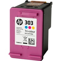 HP Cartuccia di inchiostro in tricromia originale 303 Standard, Ciano, Magenta, Giallo, Inchiostro colorato, 1 pz, 165 pagine, Confezione singola