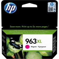 HP Cartuccia di inchiostro magenta originale 963XL ad alta capacità Resa elevata (XL), Magenta, Inchiostro a base di pigmento, 23,25 ml, 1 pz, Confezione singola