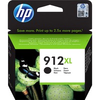 HP Cartuccia di inchiostro nero originale 912XL ad alta capacità Resa elevata (XL), Nero, Inchiostro a base di pigmento, 18 ml, 1 pz, 720 pagine
