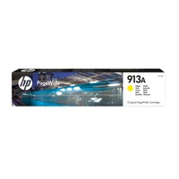 HP Cartuccia giallo originale 913A PageWide, Inchiostro Standard, Giallo, Inchiostro a base di pigmento, 37 ml, 1 pz, 3000 pagine