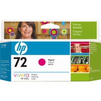 HP Cartuccia inchiostro magenta 72, 130 ml 130 ml, Stampante serie HP DesignJet T610, Stampante serie T620, Stampante serie T770, Stampante serie..., Getto termico d'inchiostro, Magenta, C9372A, Singapore, 202 mm