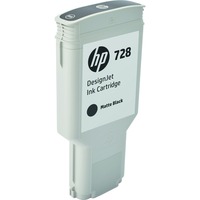 HP Cartuccia inchiostro nero opaco DesignJet 728, 300 ml 300 ml, Stampante HP Designjet T730, stampante multifunzione HD Designjet T830, Getto termico d'inchiostro, Nero, Singapore, 283 mm, 41 mm