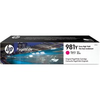 HP Cartuccia magenta originale ad altissima capacità PageWide 981Y, Inchiostro Resa elevata (XL), Magenta, Inchiostro a base di pigmento, 183 ml, 1 pz, 16000 pagine