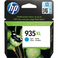 HP Cartuccia originale inchiostro ciano ad alta capacità 935XL Alto, Ciano, Inchiostro a base di pigmento, 9,5 ml, 1 pz, 825 pagine