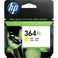 HP Cartuccia originale inchiostro giallo ad alta capacità 364XL Resa elevata (XL), Giallo, Inchiostro colorato, 1 pz, 750 pagine, Vendita al dettaglio
