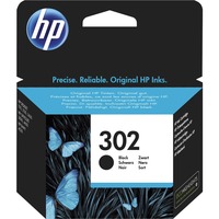 HP Cartuccia originale inchiostro nero 302 Nero, Standard, Nero, Inchiostro a base di pigmento, 3,5 ml, 1 pz, 170 pagine