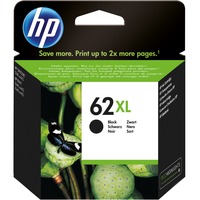 HP Cartuccia originale inchiostro nero ad alta capacità 62XL Alto, Nero, Inchiostro a base di pigmento, 600 ml, 1 pz, 600 pagine