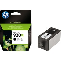 HP Cartuccia originale inchiostro nero ad alta capacità 920XL Resa elevata (XL), Nero, Inchiostro a base di pigmento, 1 pz, 1200 pagine, Vendita al dettaglio