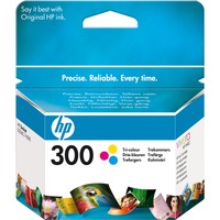 HP Cartuccia originale inchiostro tricromia 300 Resa standard, Ciano, Magenta, Giallo, Inchiostro colorato, 1 pz, 165 pagine, Vendita al dettaglio