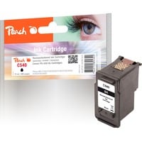 Peach 316475 cartuccia d'inchiostro 1 pz Nero Nero, Inchiostro a base di pigmento, 1 pz