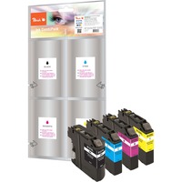 Peach PI500-91 cartuccia d'inchiostro Nero, Ciano, Magenta, Giallo Nero, Ciano, Magenta, Giallo, 34 ml, 45 ml, Confezione multipla