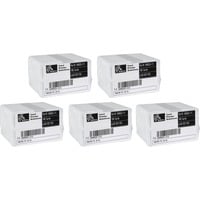 Zebra Premier PVC Card, 30 mil (5 packs x 100), Carta di plastica 30 mil (5 packs x 100)