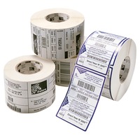 Zebra Z-Ultimate 3000T Argento Permanent Adhesive, Etichetta argento, Argento, Permanent Adhesive, Poliestere, Trasferimento termico, Acrilico, Permanente